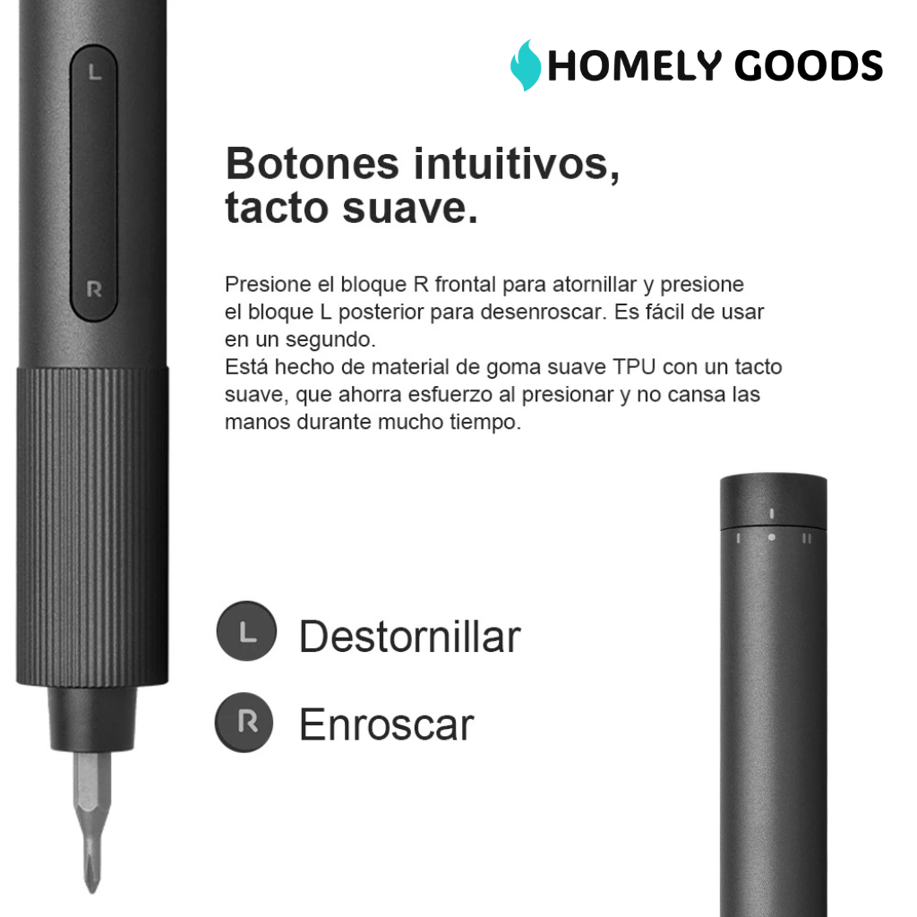 MiniTool™ | Kit Mini Destornillador Electrico