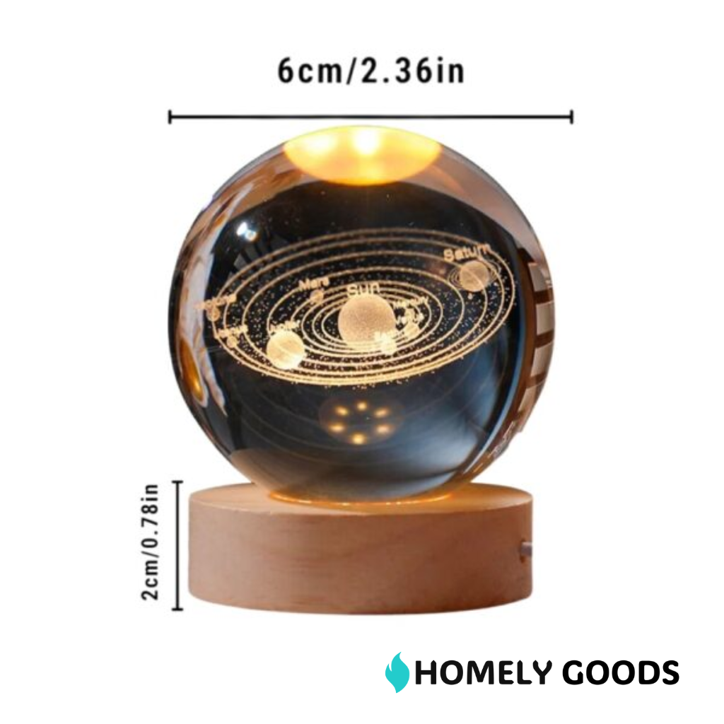 StellaNova™ | Lámpara de Cristal Iluminadora