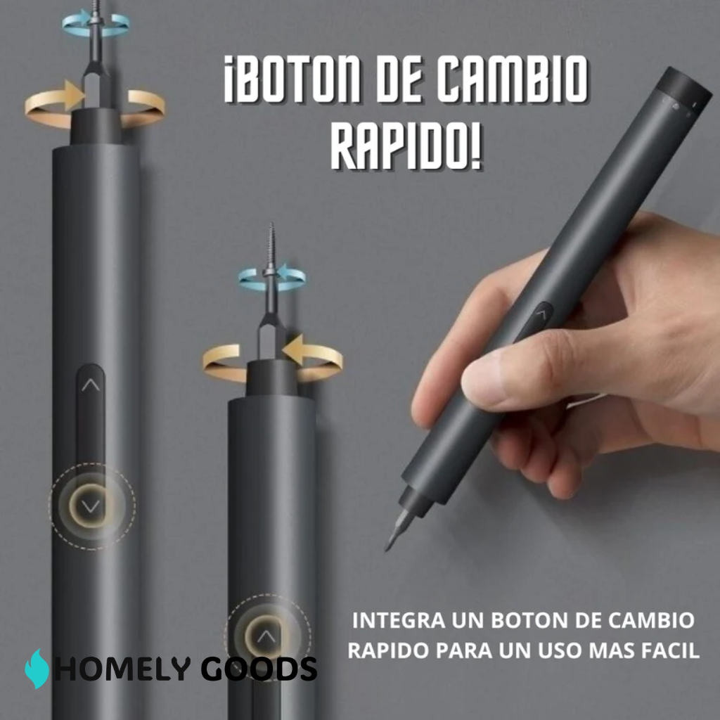 MiniTool™ | Kit Mini Destornillador Electrico