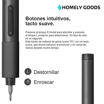 MiniTool™ | Kit Mini Destornillador Electrico
