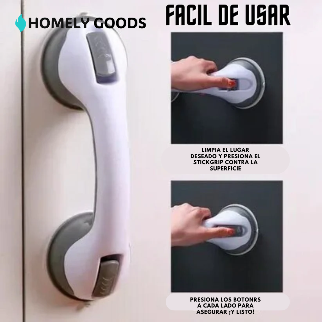 StickGrip™ | Soporte Adherente Para Vidrios Y Ducha