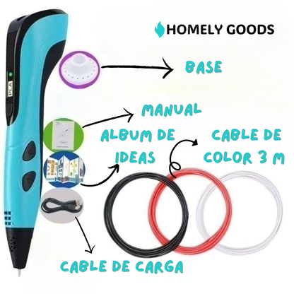 AirPen 3D™ | Lapíz Con Trazo 3D