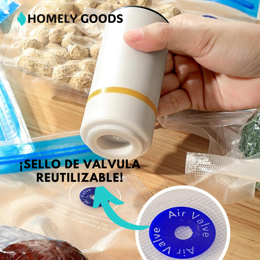 SealMate™ | Mini Sellador al Vacío Portátil