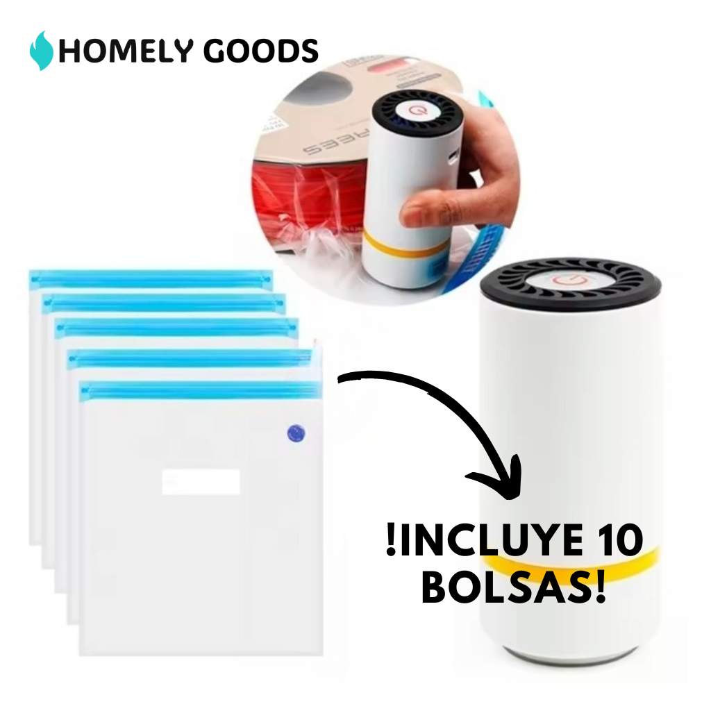 SealMate™ | Mini Sellador al Vacío Portátil