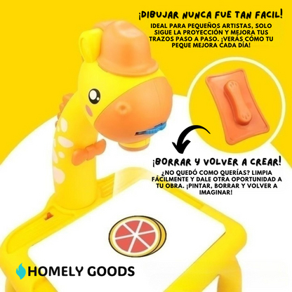 Pintazoo™ | Mesa Proyectora de Arte para Niños