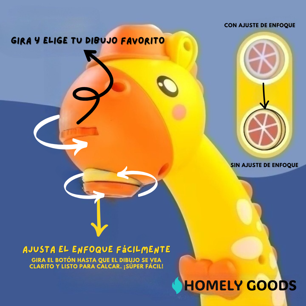 Pintazoo™ | Mesa Proyectora de Arte para Niños