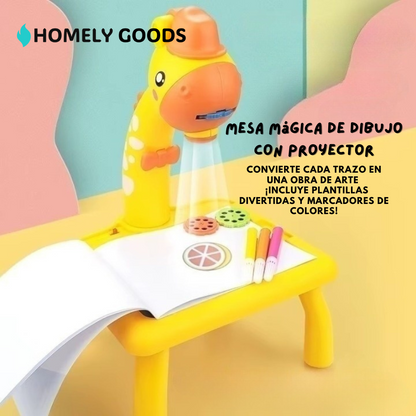 Pintazoo™ | Mesa Proyectora de Arte para Niños