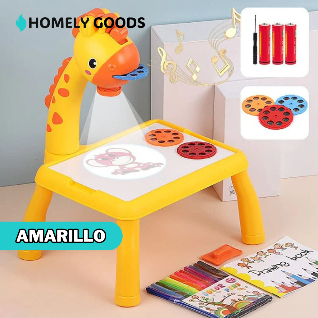 Pintazoo™ | Mesa Proyectora de Arte para Niños