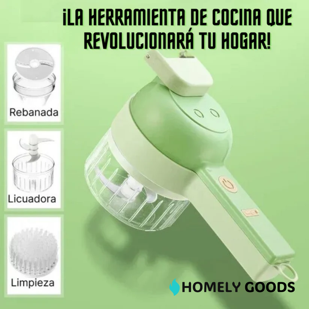 Ecoslice 4 en 1™ | Cortador De Verduras