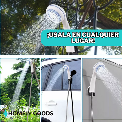EcoShower™ | Ducha Portatil Regadera + Soporte