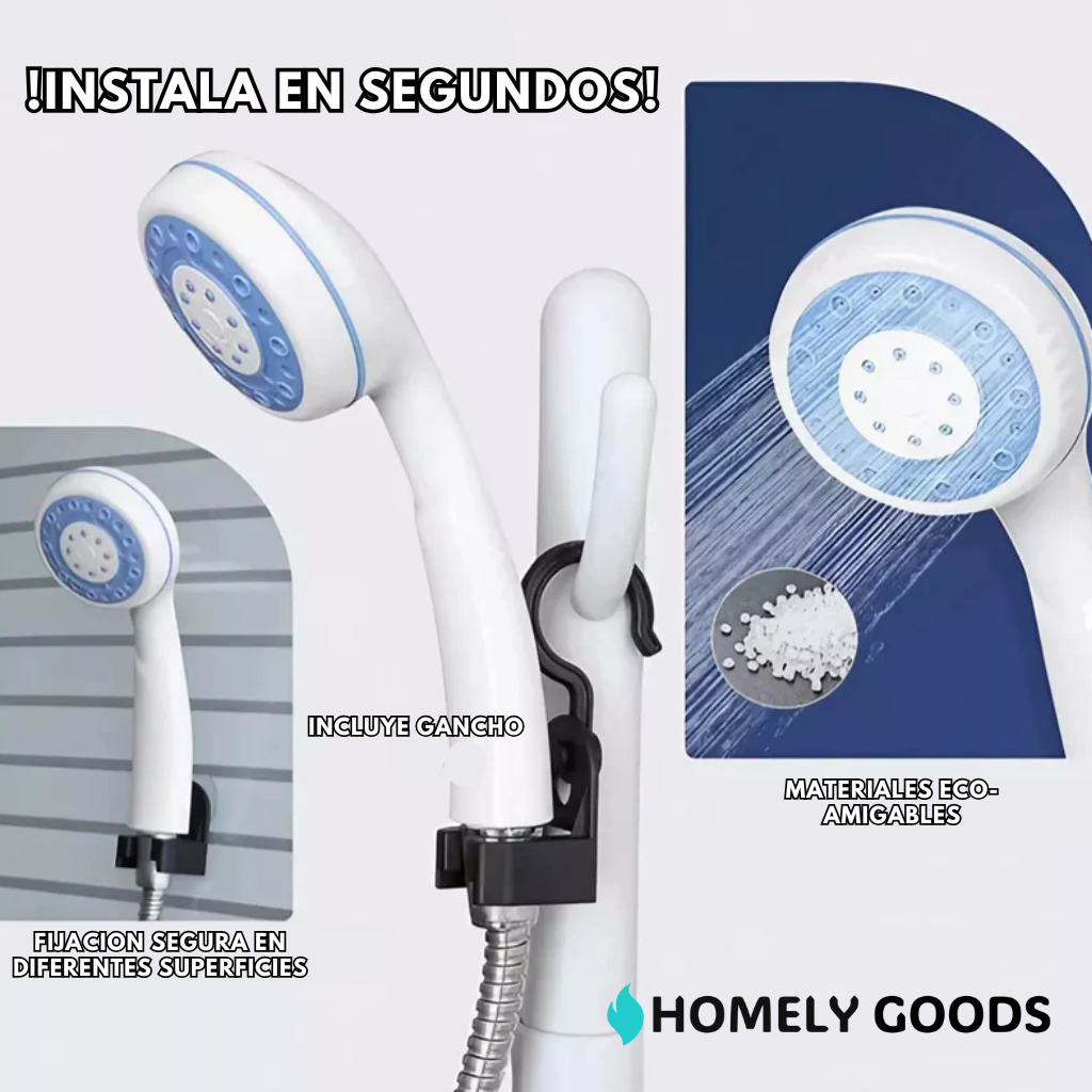 EcoShower™ | Ducha Portatil Regadera + Soporte