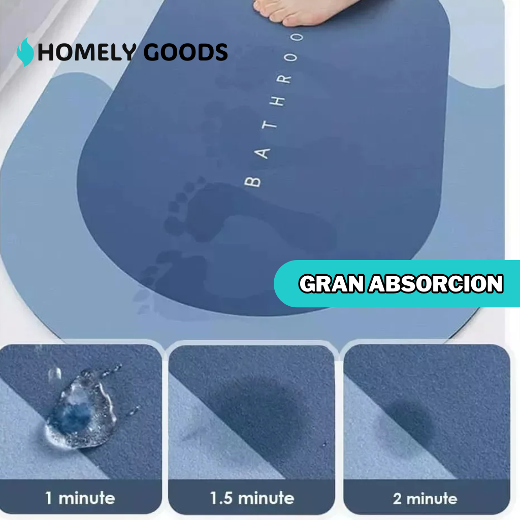 DryMat™ | Tapete De Baño Absorbente Y Antideslizante
