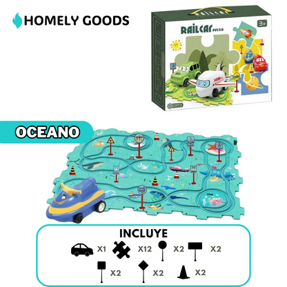 RaceTrack Puzzle™ | Rompecabezas de Carreras