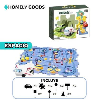 RaceTrack Puzzle™ | Rompecabezas de Carreras