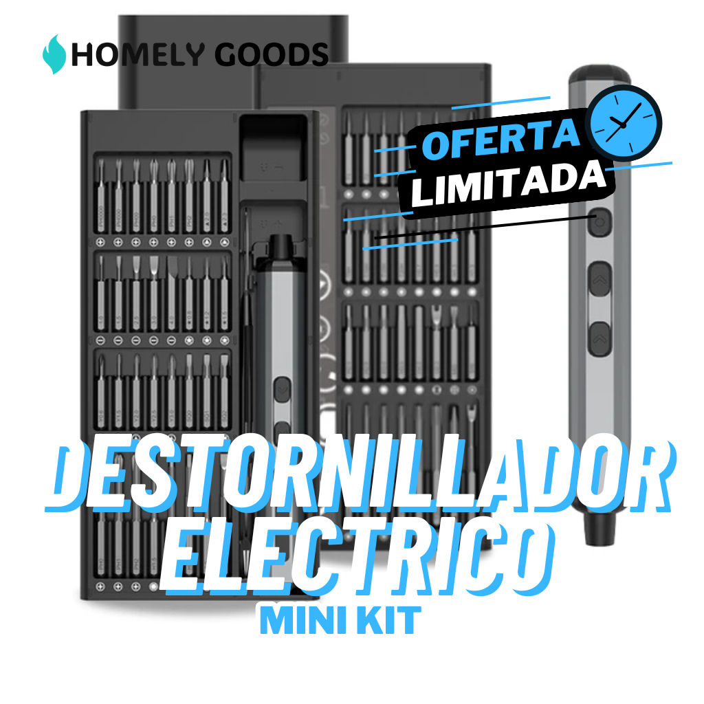 MiniTool™ | Kit Mini Destornillador Electrico