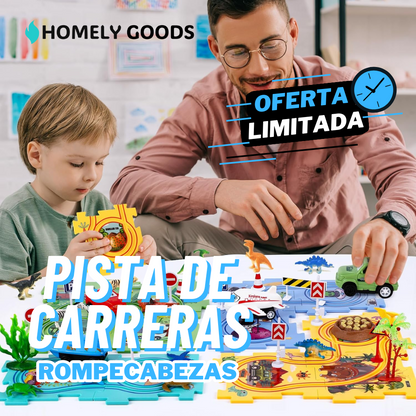 RaceTrack Puzzle™ | Rompecabezas de Carreras