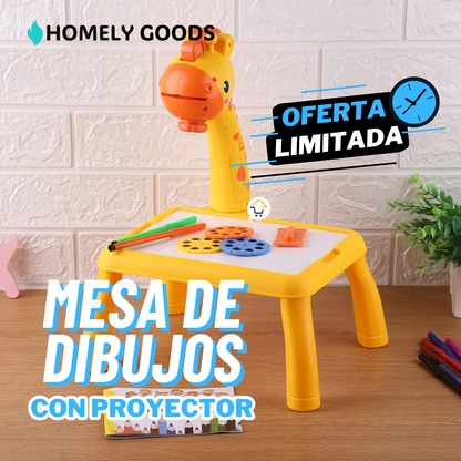 Pintazoo™ | Mesa Proyectora de Arte para Niños